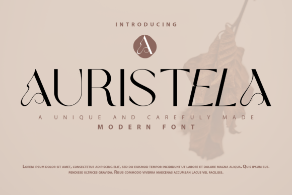 Auristela: A Modern Sans-Serif for Authentic Visual Design