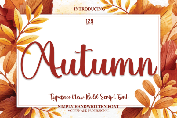 Autumn: A Flowing Handwritten Font for Elegant Designs