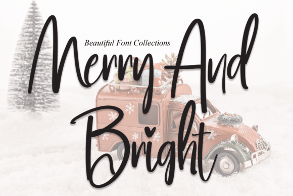 Discover the Versatile Charm of the Merry and Bright Typeface