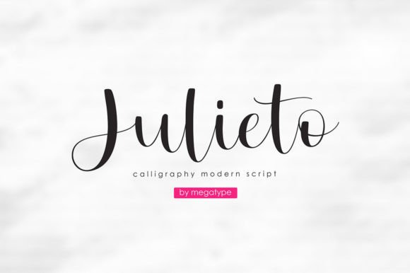 Julieto Font: A Flowing Handwritten Typeface for Elegant Projects