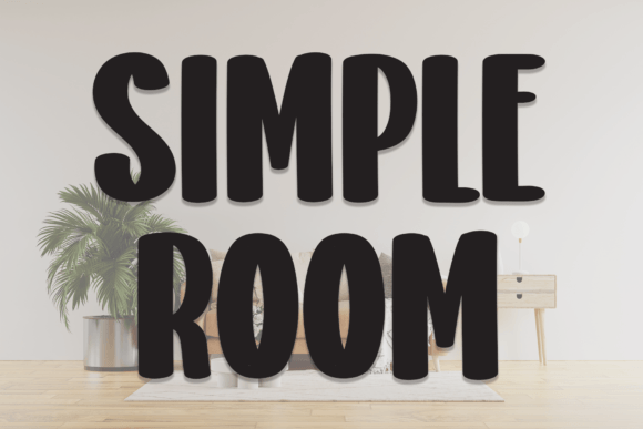 Simple Room: A Bold Handwritten Font for Modern Design