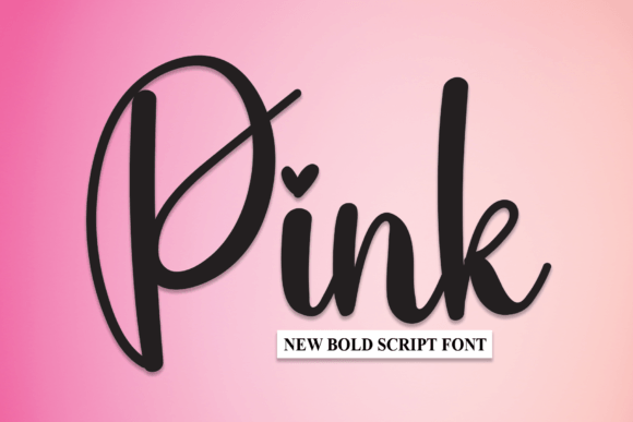 The Sweet and Delicate Charm of the Pink Font