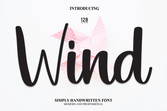 Wind: A Handwritten Font with Contemporary Elegance