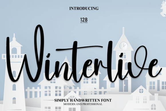 Winterlive: A Sweet Handwritten Script for Elegant Design